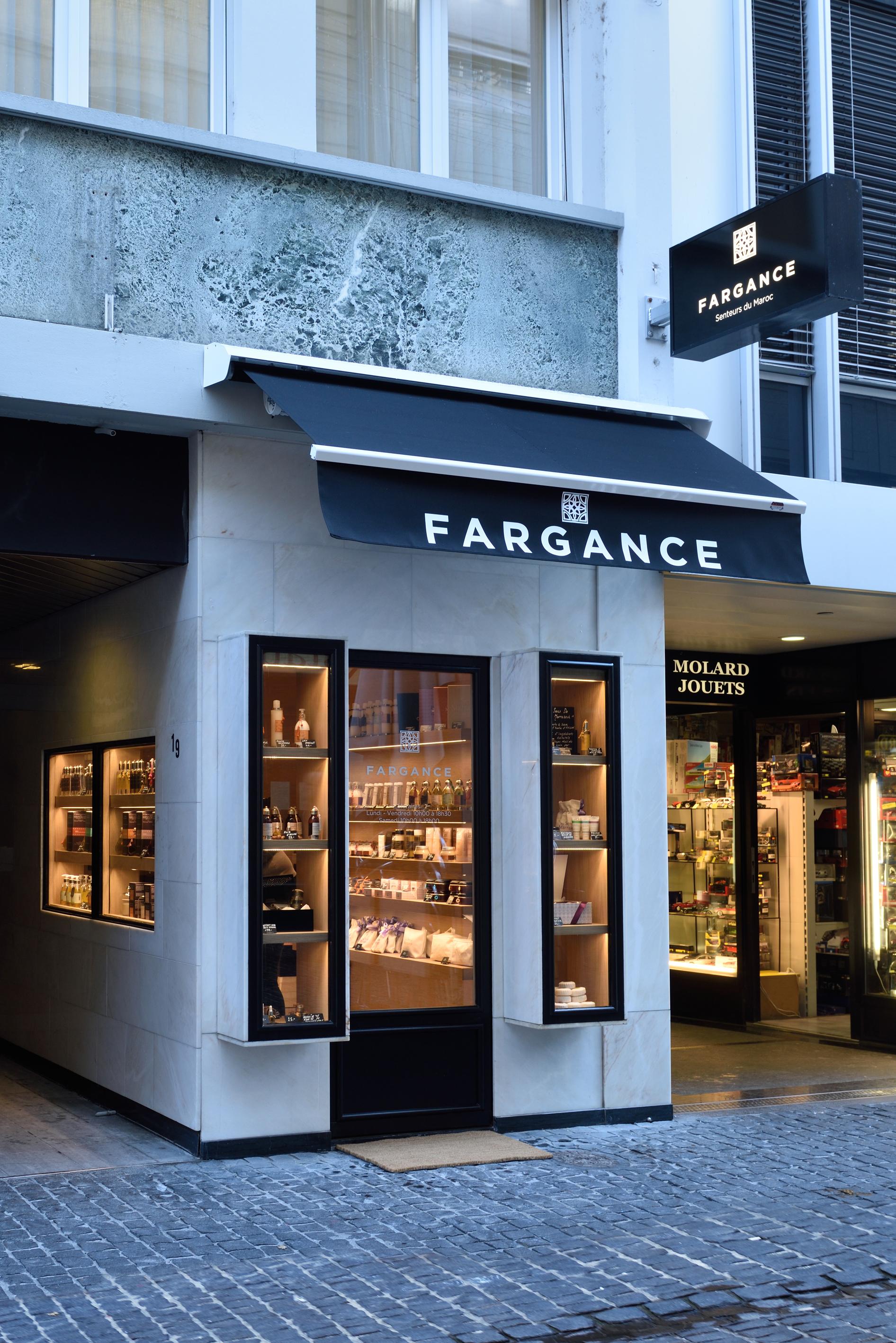 Fargance  New Exclusive Boutique with Products from Marrakech In Geneva