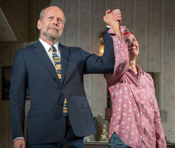 Present Bruce Willis and Laurie Metcalf in Misery by William Goldman