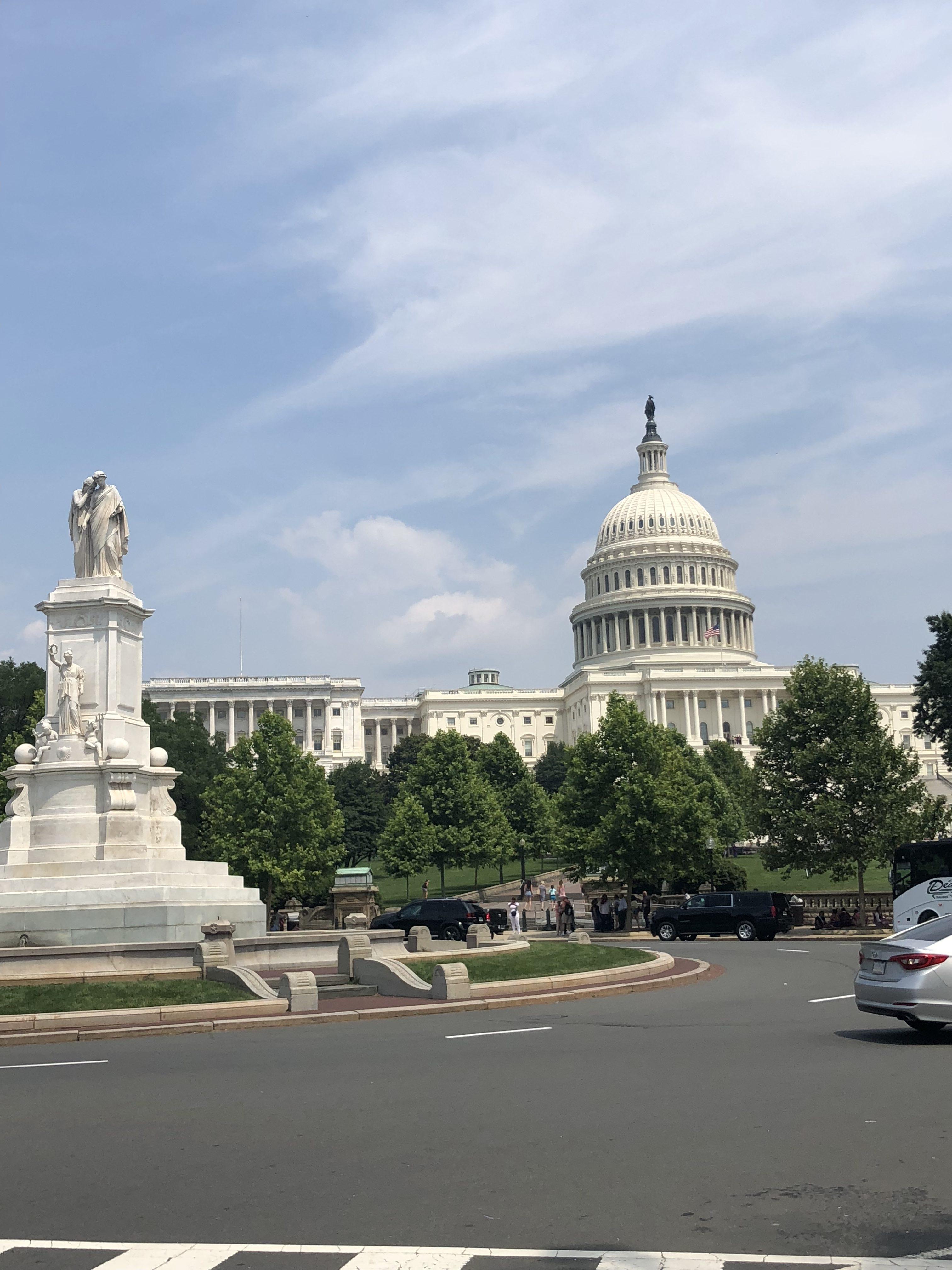 Powerful and picturesque Washington, D.C..